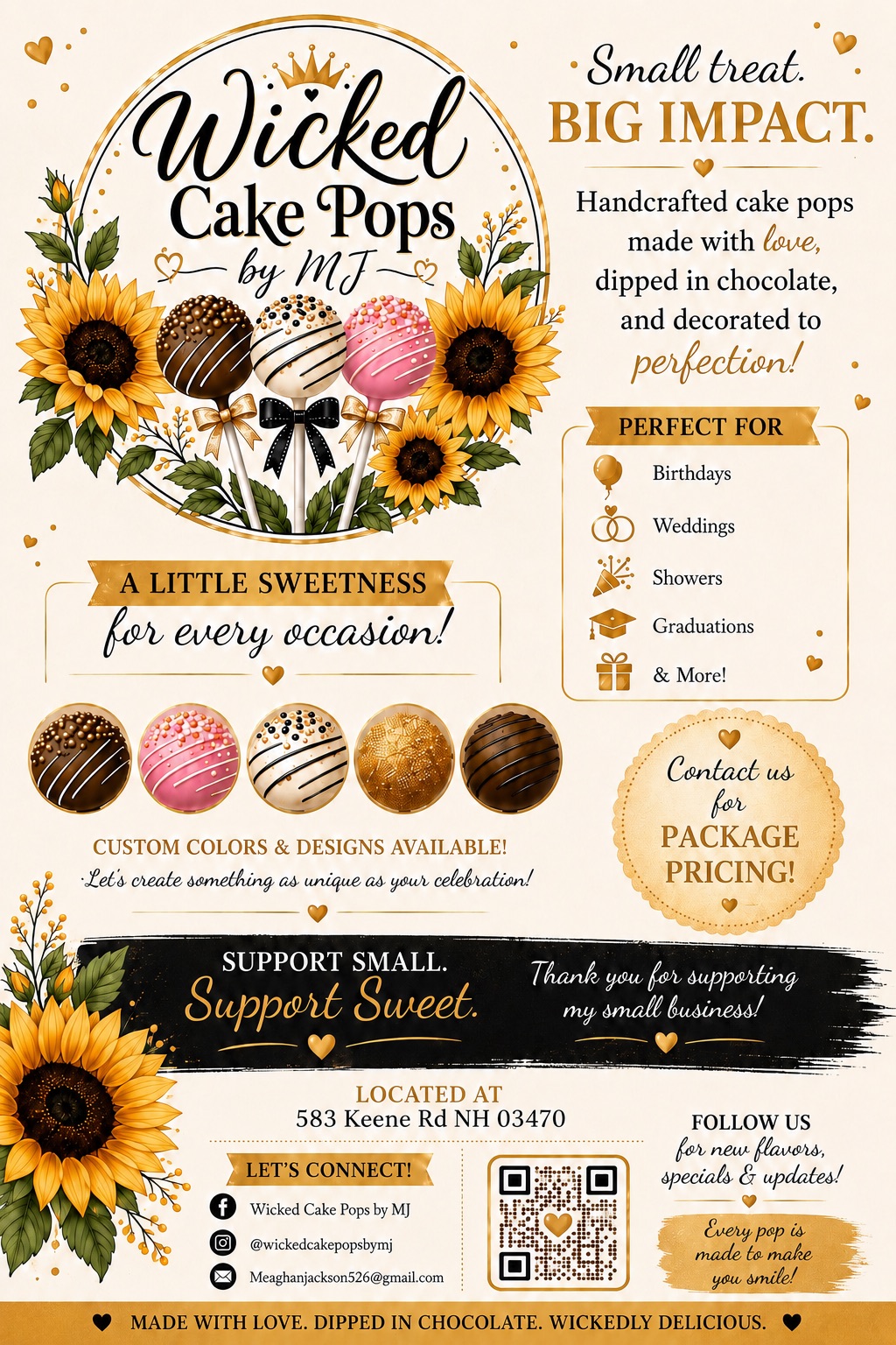 Wicked Cake Pops custom dessert inspiration